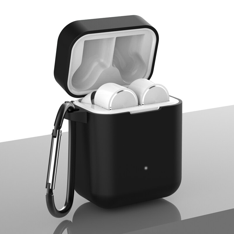 Transparent case For Xiaomi AirDots Pro case silicon headphone Protective Cover For Xiaomi MI Air 1 Wireless Earphone Case: A3