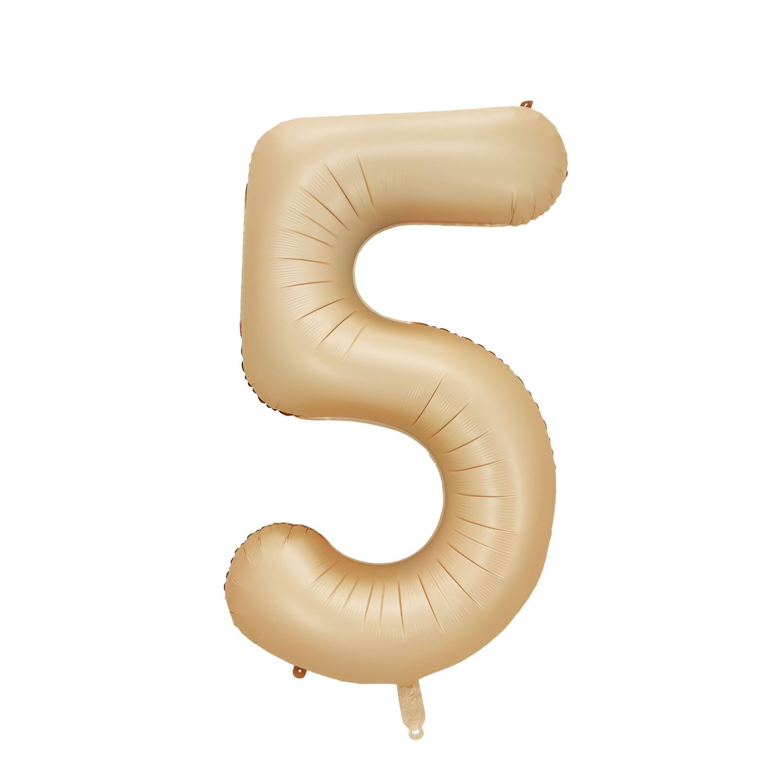 Brown Beige Cream Heart Balloons Number Balloon 1 2 3 4 5 Digital Foil Balloon Birthday Party Decoration Helium Air Globo: Fluorescence Yellow