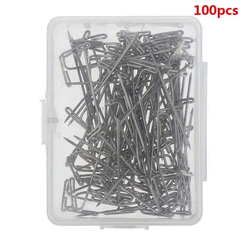 Spilli Parrucca dei capelli T-Spilli per Lo Svolgimento di Parrucche Parrucca di Capelli Che Fanno Strumento di Fissaggio estensioni Strumento di Lavoro A Maglia Dei Capelli di Modellazione Fai Da Te strumenti