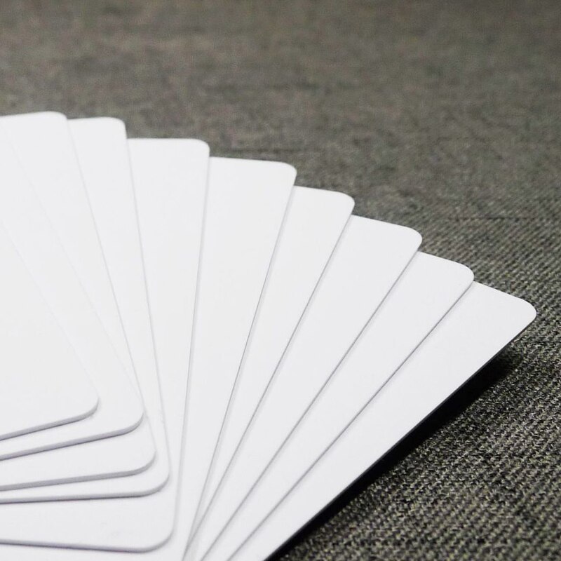 100 tarjetas de plástico Pvc, tarjetas de visita de plástico, estampado en , Impresión de doble cara, tarjeta de plástico, tarjeta de socio de plástico