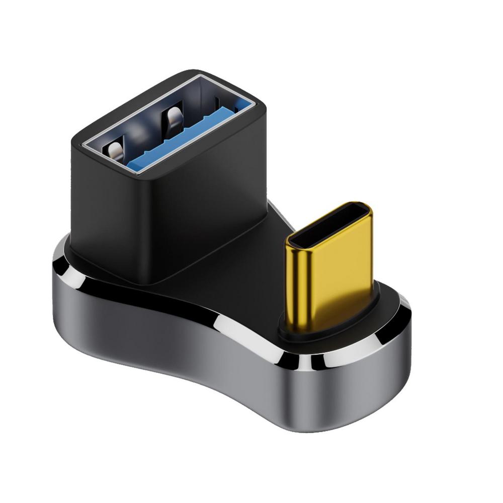 Usb 180 180 Degree Angle USB C Adapter USB C Male to Femal... – Grandado