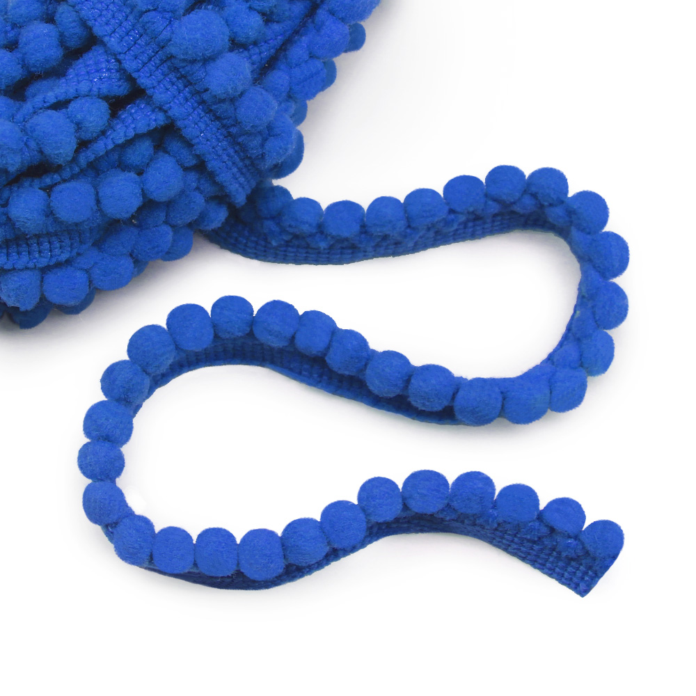 2 meter pompomkant boll pompom frans band sömnad spets virat tyg handgjorda hantverkstillbehör gör-det-själv: Antik silver