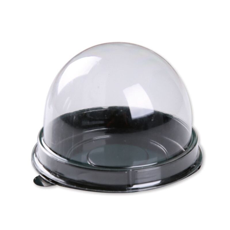 50 Sets Ronde Maan Cake Trays Mooncake Yolk Scherpe Pakket Box Container Houder