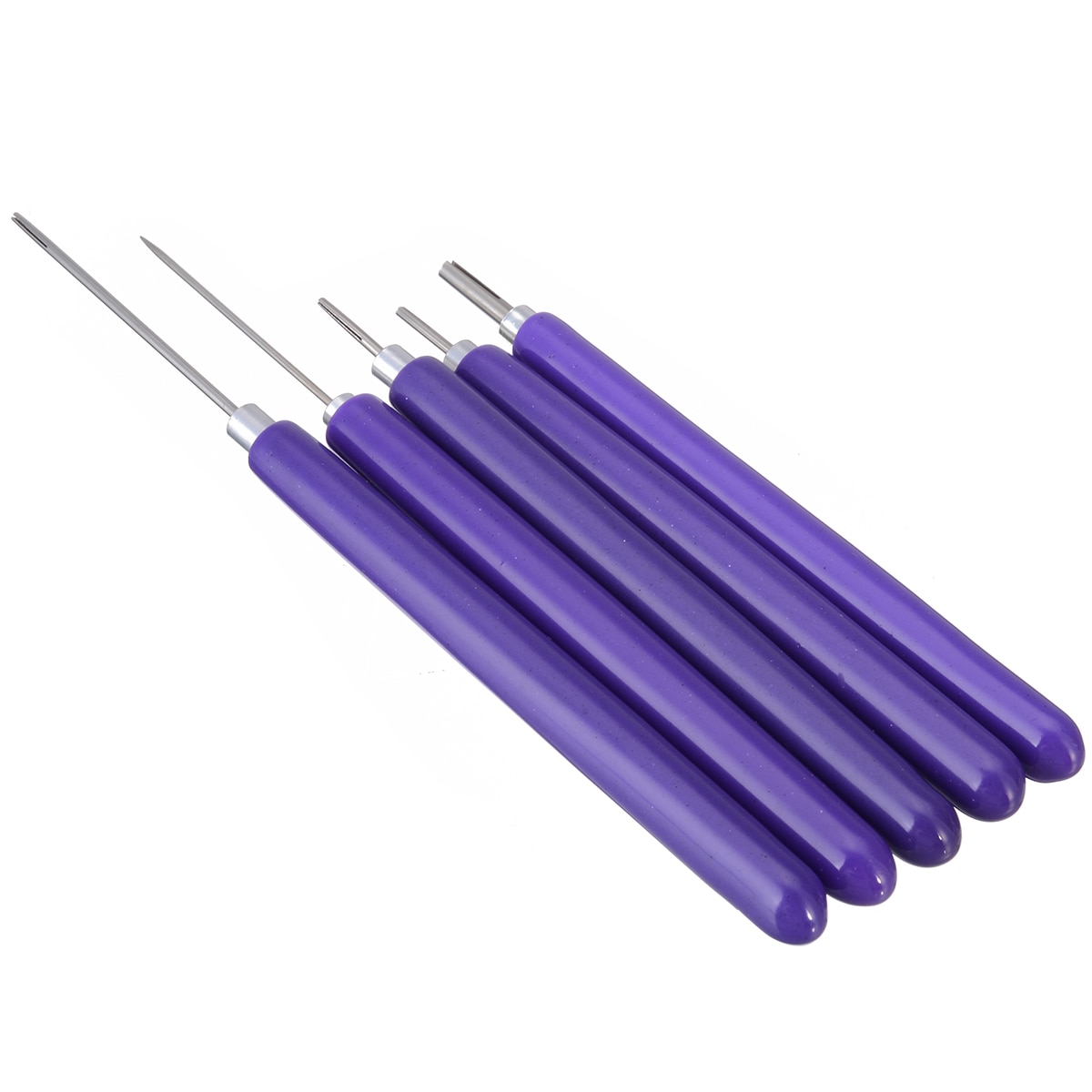5pcs Paper Craft Quilling Pen DIY Paper Reel Tool Slotted Scrapbook Slotted Craft Tools