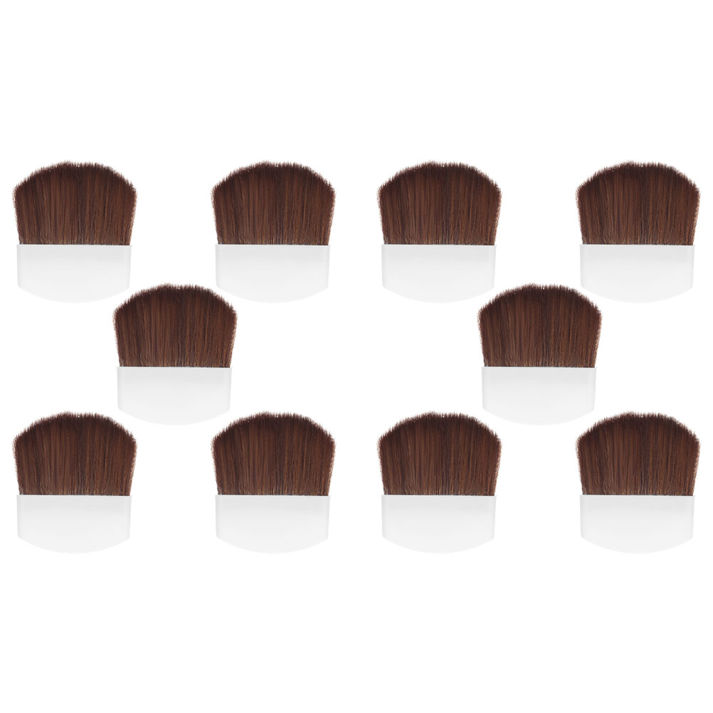 10Pcs Students Drawing Tools Painting Accessories Drawing Brushes Wooden Brushes