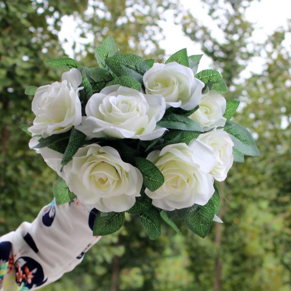 2.5M Simulation Rose Flower Rattan Artificial Flower Vine Silk Wisteria Garland Hanging Rattan For Wedding Arch Garden Wall Deco