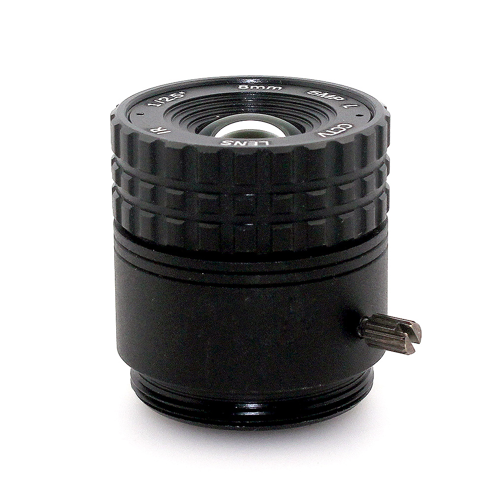 5MP 8mm cctv Lens CS Mount HD 1/2.5 CCTV Camera lens for Day/night CCD/CMOS Security CCTV HD IP Camera