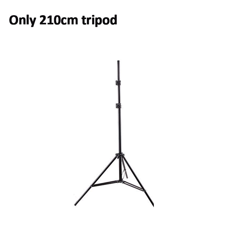 33cm Photography LED Selfie Ring Light Dimmable LED Ring Light Tripod Phone Video Light Lamp With 210cm Tripod Ring Fill Light: 5600 K