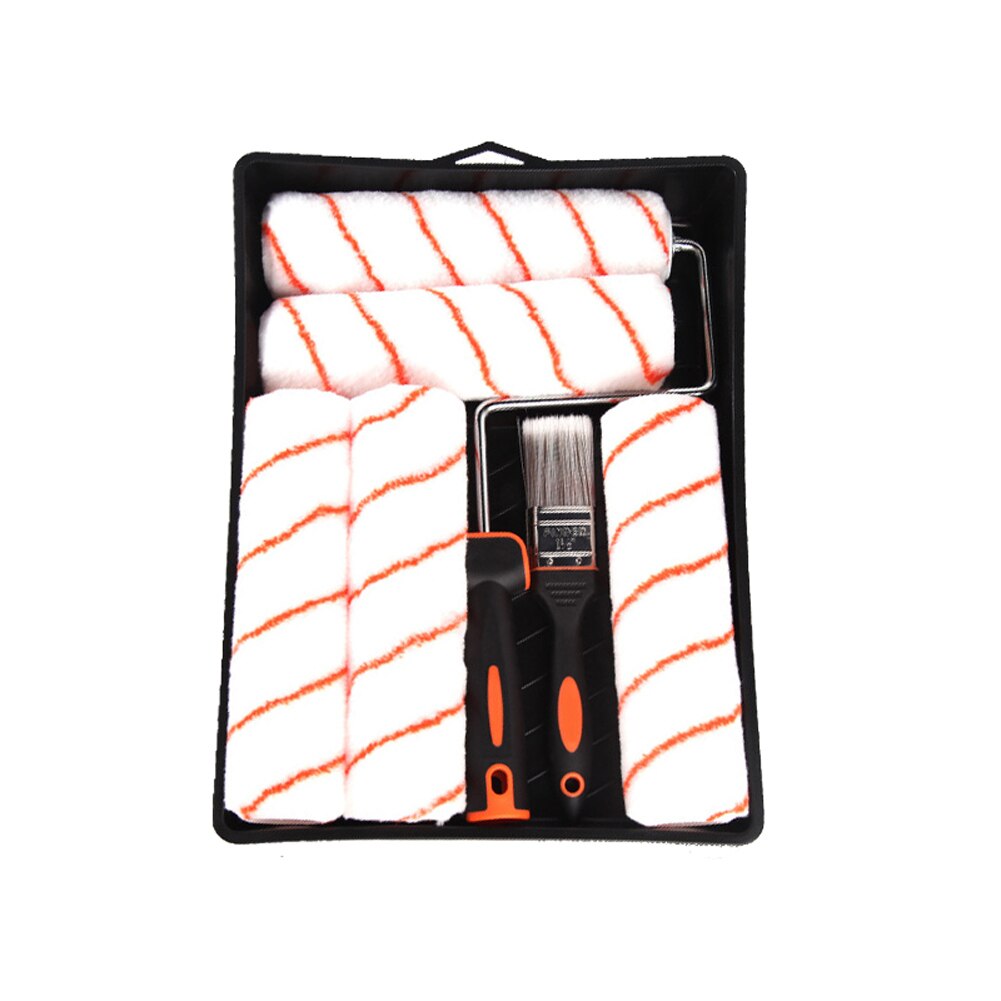 Mini Kwast Professionele Muur Verf Roller Borstel Set Vervangbare Huis Renovatie Tool Kit Thuis Muur Kwast
