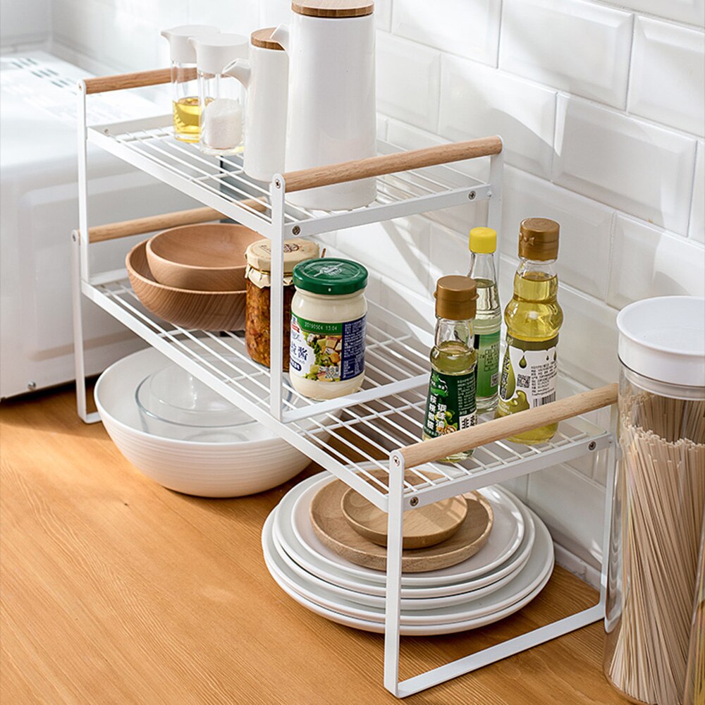 Kitchen Racks Plate Storage Rack Spice Seasoning S... – Grandado