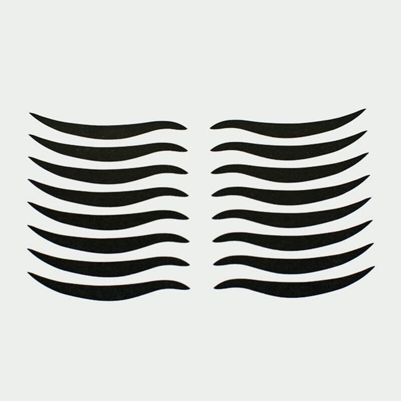 Zwarte Ogen Stickers Sexy Tijdelijke Dubbel Ooglid Tape Oog Cosmetische Makeup Tools