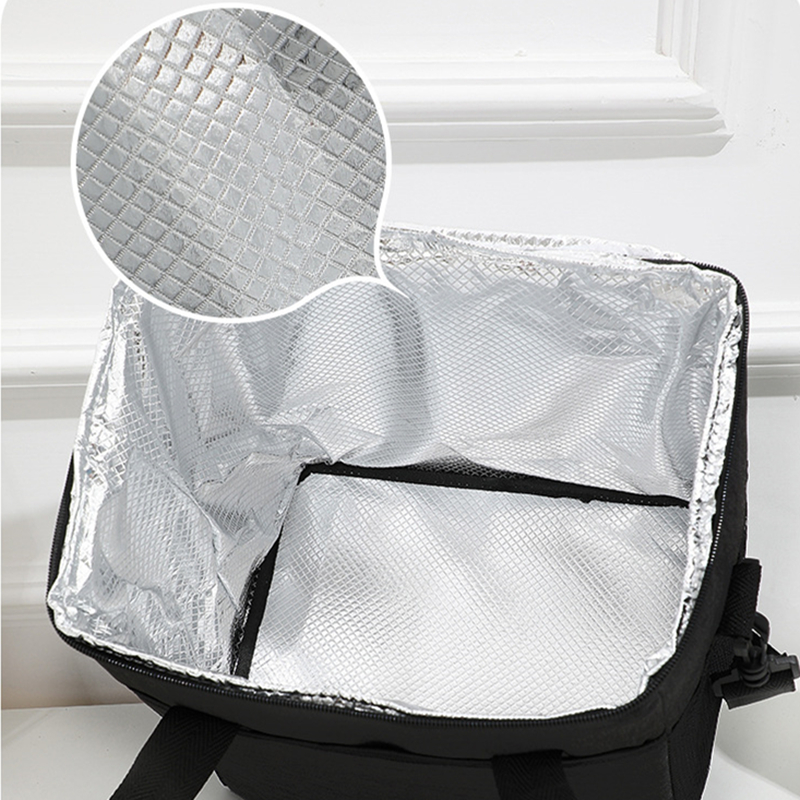 Thermal Cooler Ice Bags Work Lunch Box Bag Food Carrier Portable Travel Picnic Insulated Handbags for Women Men Shoulder Bag