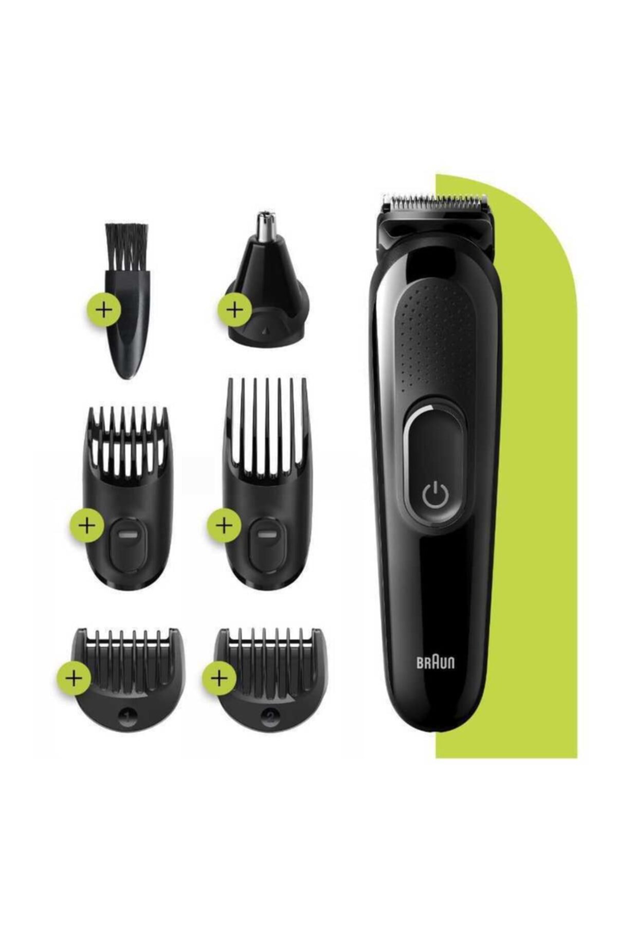 Nsc 3220 Kit per la cura maschile 6 in1 Styling, parrucchiere NO, pettine regolabile attraverso i capelli e il taglio della barba.