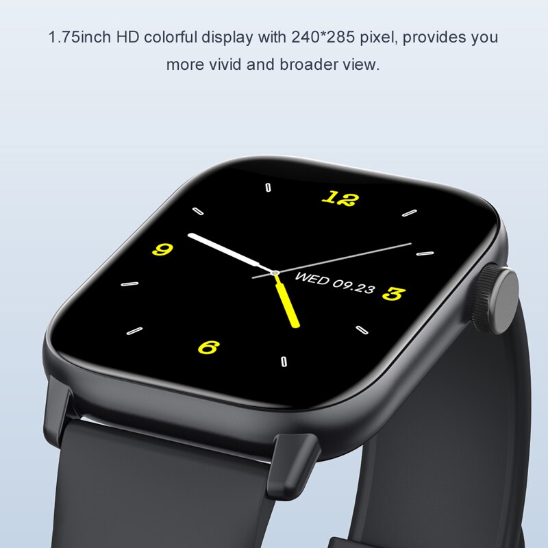 Rollstimi Smart Watch Men Lady Full Touch Blood Pressure Monitor Fitness Tracker Sport smart wristband sport Smart Clock