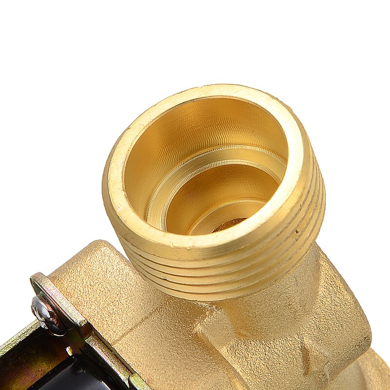 1 sztuk G3/4 zawór elektromagnetyczny DC 12V elektryczny zawór wodny N/C zawór mosiądz zawór pneumatyczny robić zastosowań wodnych