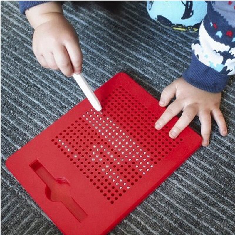 Magnetisk tablet tegnebræt pad tablet med magnetisk pen børn lærer pædagogisk tegnebræt legetøj til børn