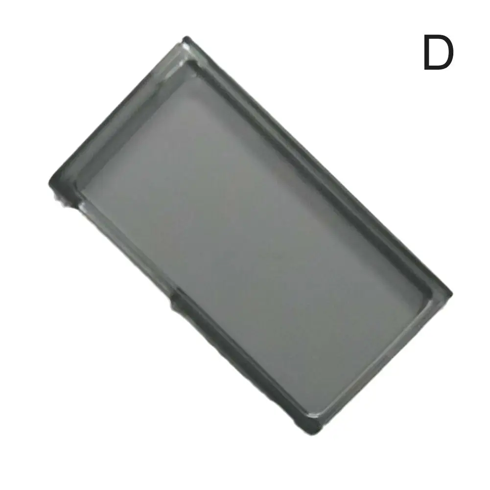 För apple ipod nano 7 skyddande fodral nano 7 enfärgad pc transparent enkel botten dubbelsidigt hårt skal