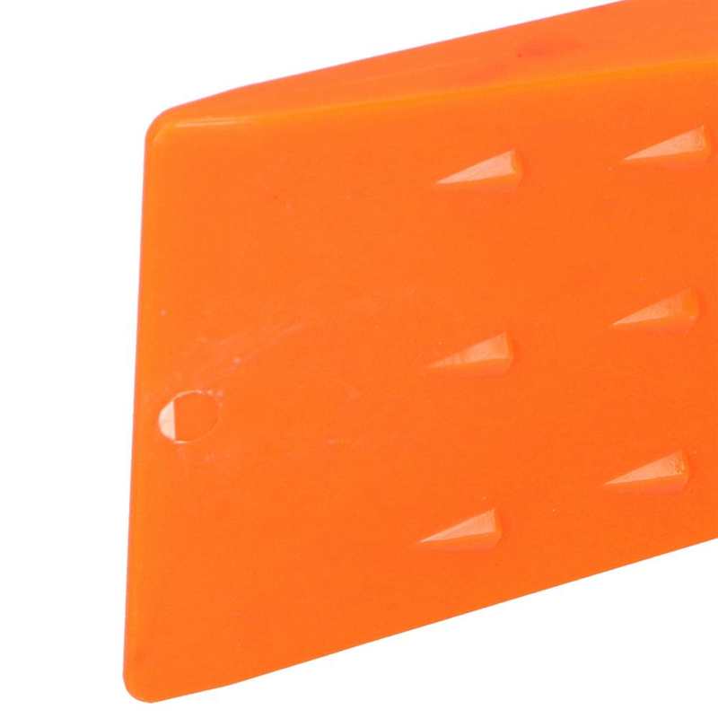 Cuñas de tala de plástico de 5 pulgadas, cuña de corte de árbol naranja , accesorios para carpintería