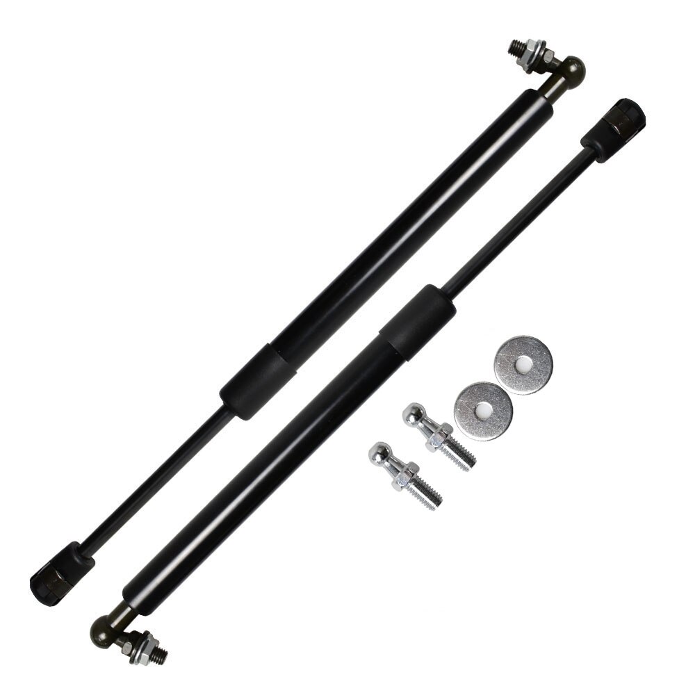 Pour Citroen C4 coupé berline à hayon 2004 capot capot avant automatique fibre de carbone modifier les entretoises à gaz amortisseur de Support de levage: Normal  black