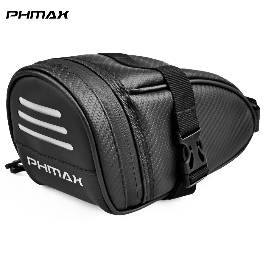 Phmax Mountainbike tragbare Tasche Rennrad Heck tasche große Kapazität Toolkit wasserdichte Sattel tasche Fahrrad ausrüstung PVC-Material