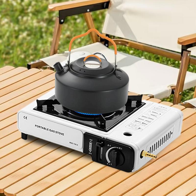 Draagbare kachel voor kamperen Draagbare kampgrill Enkele brander Kleine hittebestendige verwarming voor backpacken Wandelen Patio Kampvuur