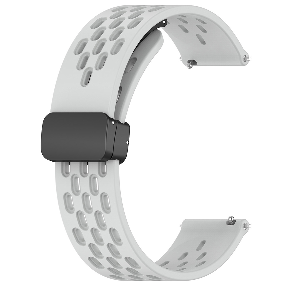 22mm silikone smartwatch-rem til xiaomi mi watch 2 pro /s4/s3/s2/s1 active pro color 2 sportremme udskiftningsarmbånd korrea: Beige