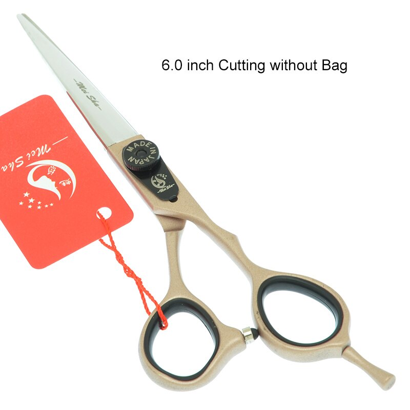 Meisha 6 inch Barber Shop Cutting Thinning Styling Shears Hair Salon Scissors Japanese Hairdressing Tools A0085A: A0085A-03-60