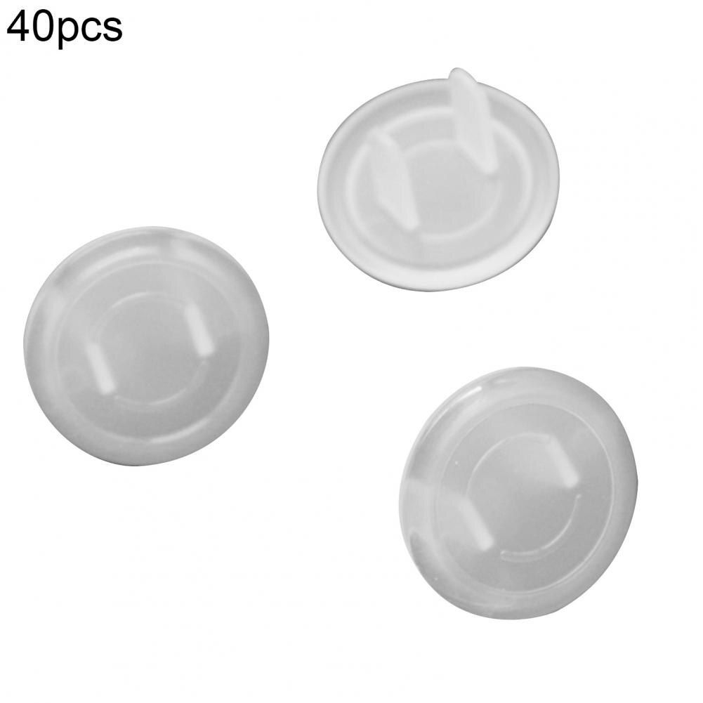 40Stck Auslauf Kappen Transluzenten Leichte, Tragbare Baby Proofing UNS Auslauf Kappen Auslauf Stecker Abdeckungen für Höhle Täglichen Gebrauch: Ursprünglich Titel