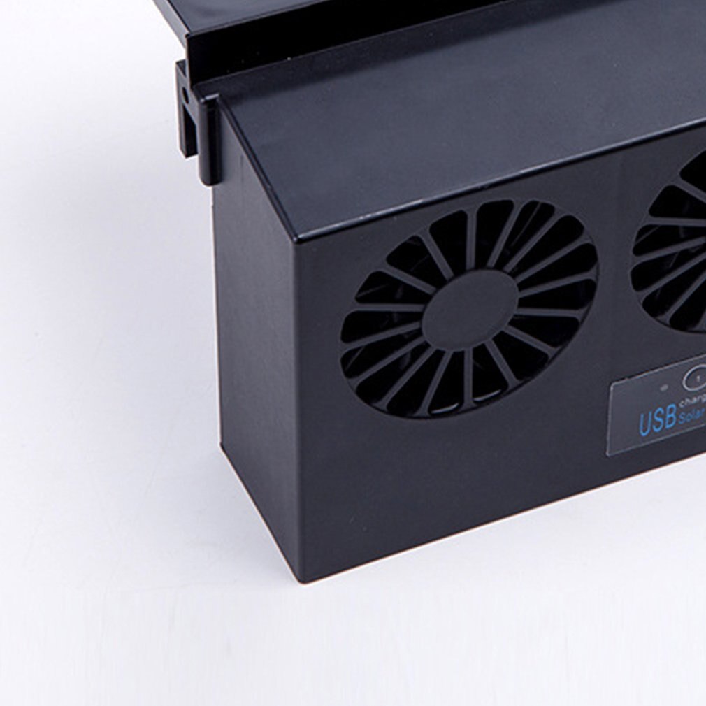 Autoventilator op zonne-energie, raam op zonne-energie, auto-luchtrooster, koelsysteem, radiatorventilator, koelventilator, energiebesparing