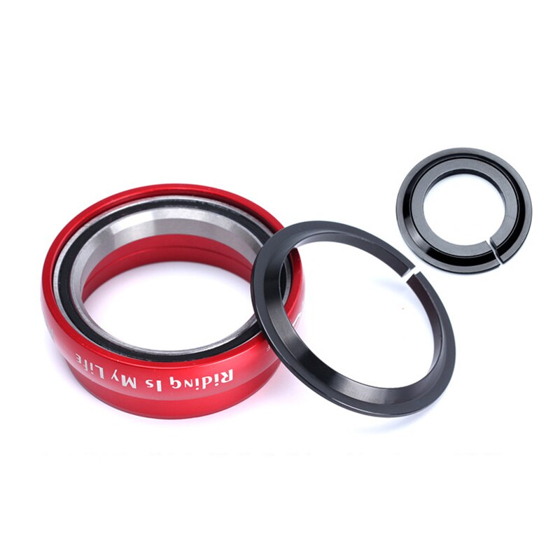 MTB Road Bike Headset Crown Ring Aluminum Finished Fork Adapter Fits 42/52mm 44/55mm 44/56mm Tapered Headset