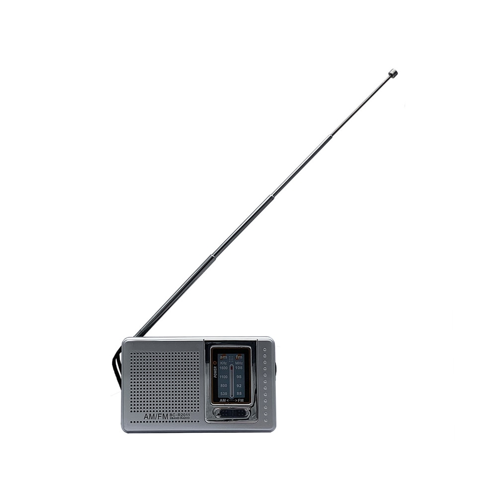 Mini Wide Reception Telescopic Antenna BC-R2011 World FM Receiver Easy To Carry Portable AM Radio