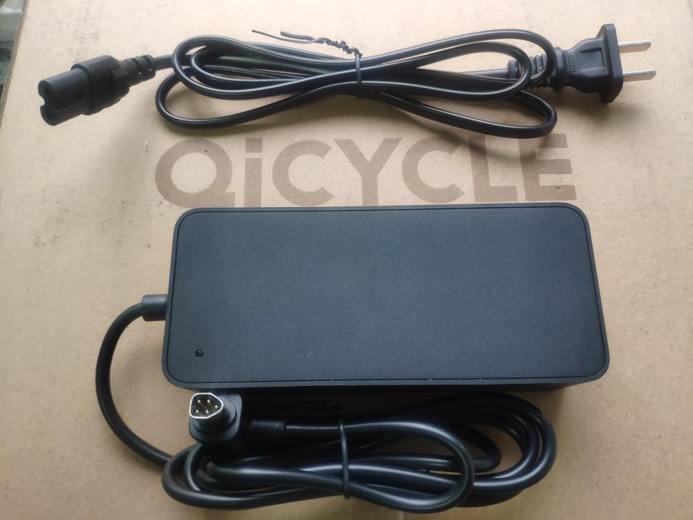 Qicycle – chargeur Original pour batterie de vélo électrique EC1, pièces de chargeur F2: EU PLUG