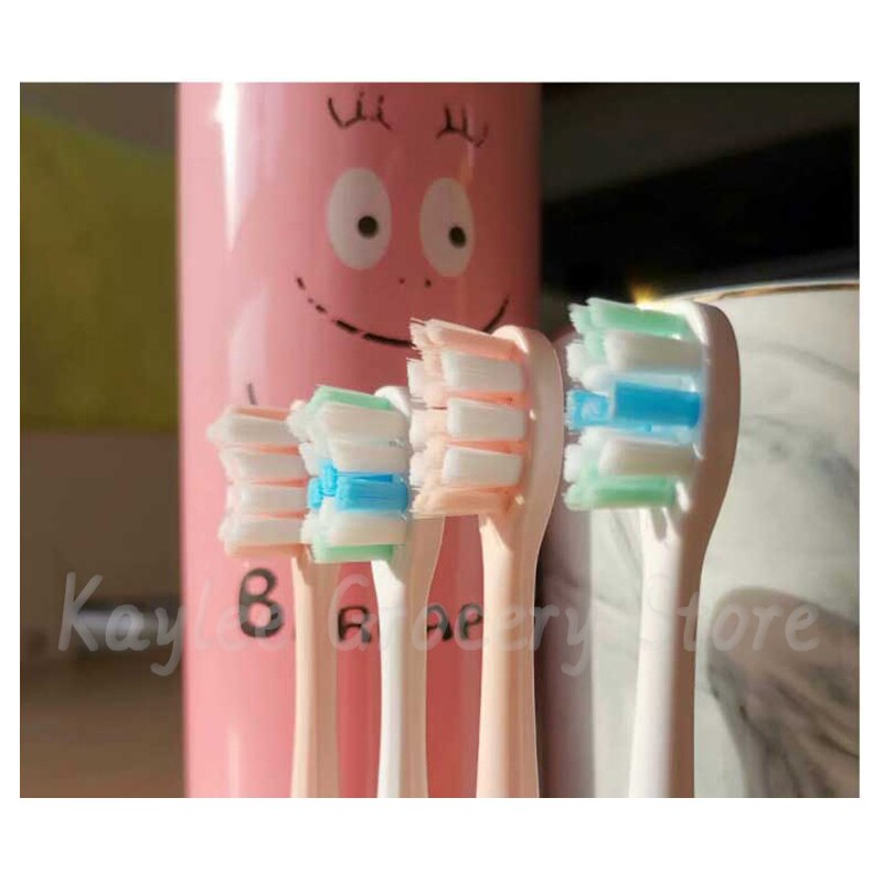Voor Usmile Vervangende Tandenborstelkoppen Y1/Y 1S/Y2/Y3/Y4/U1/U2/U3/U4/U 2S/P1/P3/P10/P10pro Vervang Borstelkoppen Mondstukken 4/8/12Pcs