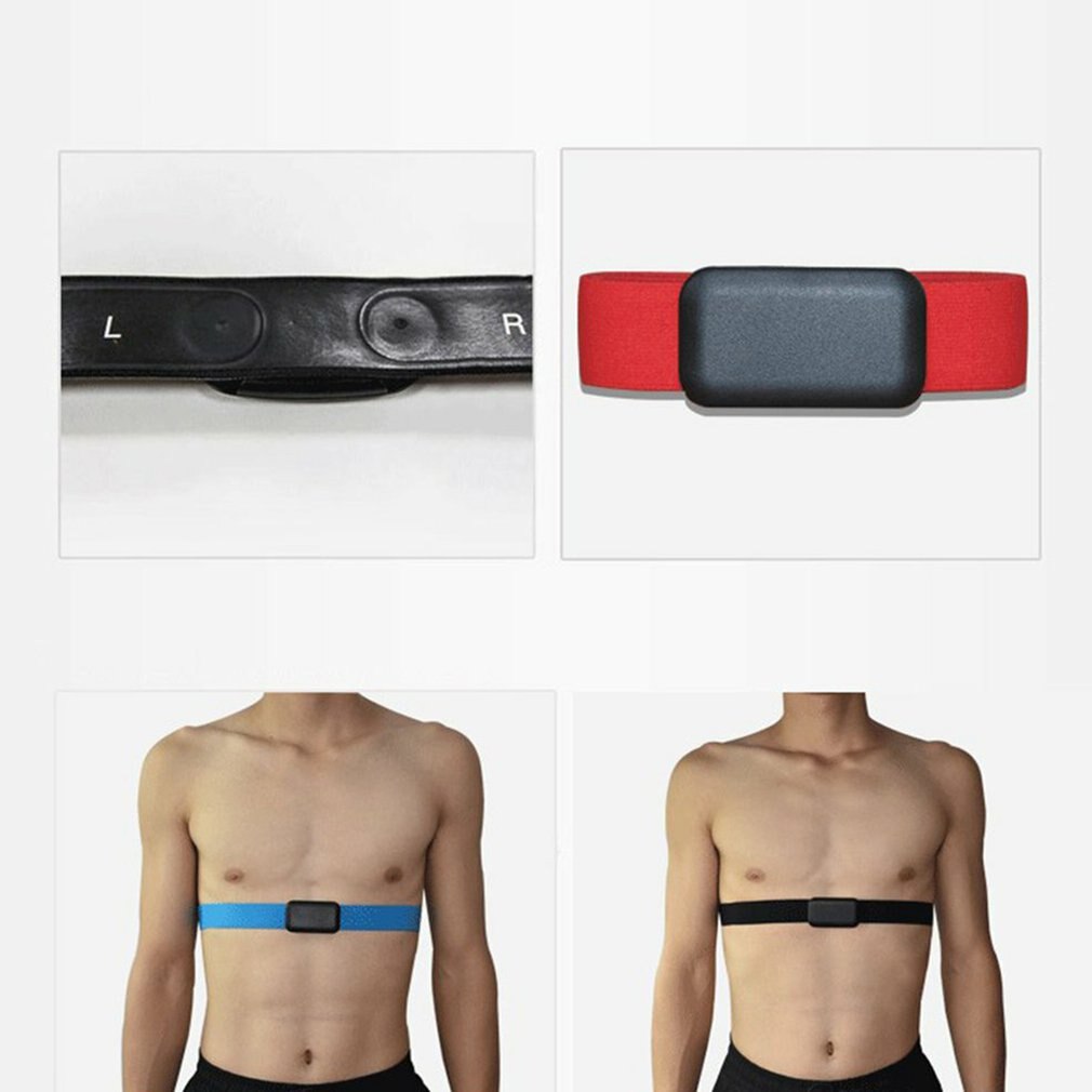Heart Rate Wireless Monitor Waterproof Chest Strap Running only Chest Strap Adjustable Fitness Sensor Compatible Belt