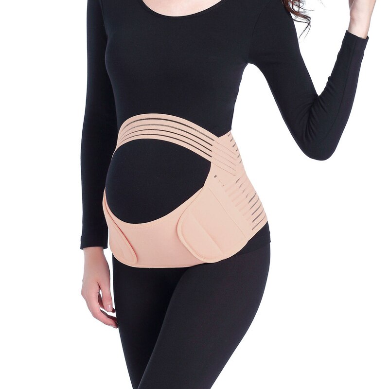Ceinture de maternité soutien du dos bande de ventre protecteur de grossesse ceinture de soutien orthèse de soutien de l'abdomen bande de ventre orthèse arrière grossesse: XL / Nude Color