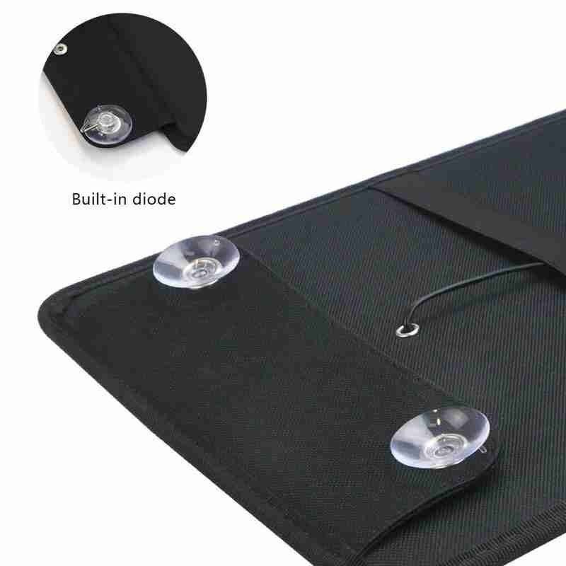 Utomhus portabel lättanvänd solbil elbil batteri verktyg laddare alligator laddning 10w solar clips board 18v h4 v 8