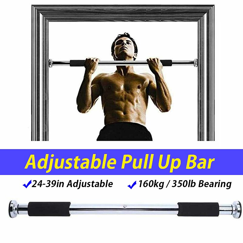 Tür Horizontale Bars Stahl 160kg Home Gym Workout Kinn push-Up Pull Up Training Bar Sport Fitness Sitzen-ups Ausrüstungen Heavy Duty