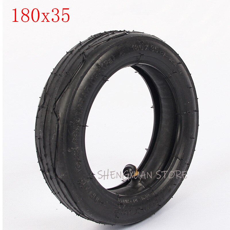 180x35 wewnętrzna i zewnętrzna opona 180*35 opona pneumatyczna 7 Cal inflacja opona na wózki dla dzieci części kół przednich samochodów dziecięcych