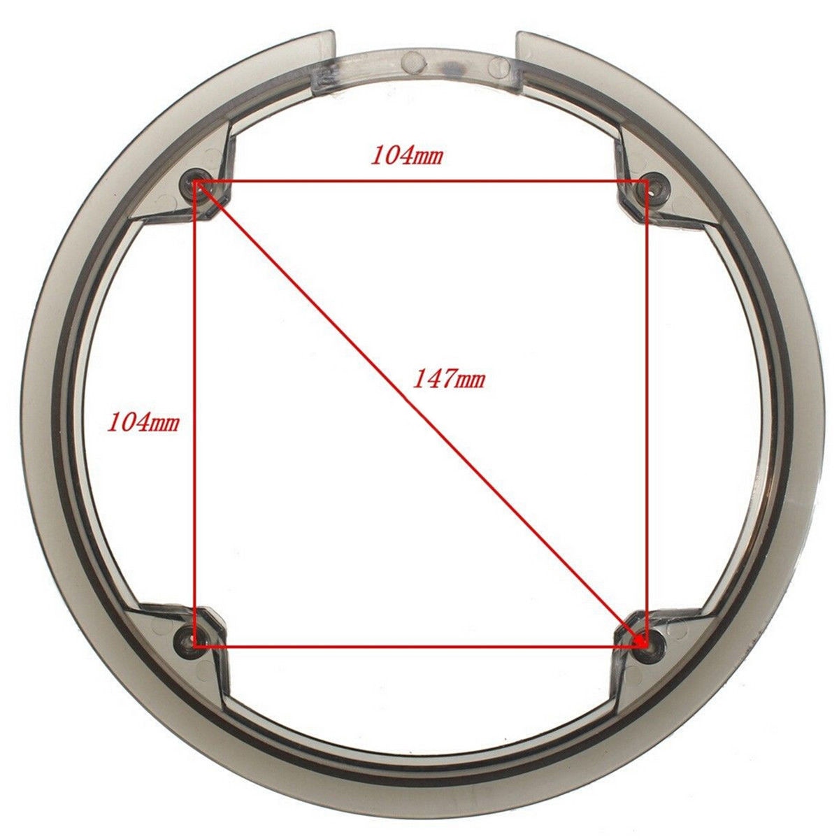 Cycling Sliver Chain Chainring Bicycle Chainguard Guard 42T Protect Cover