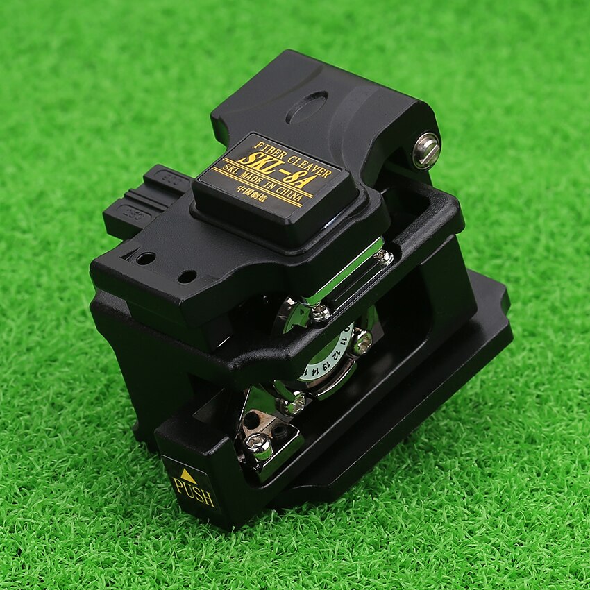 KELUSHI Neue SKL-8A Hohe Präzision schneiden werkzeug Optische Schneiden Messer Fiber Spalter Kabel FTTH (Schwarz und blau)