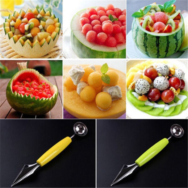 Fruit Meloen Ijs Lepel Melon Baller Vleesmes Rvs Handig fruit lepel