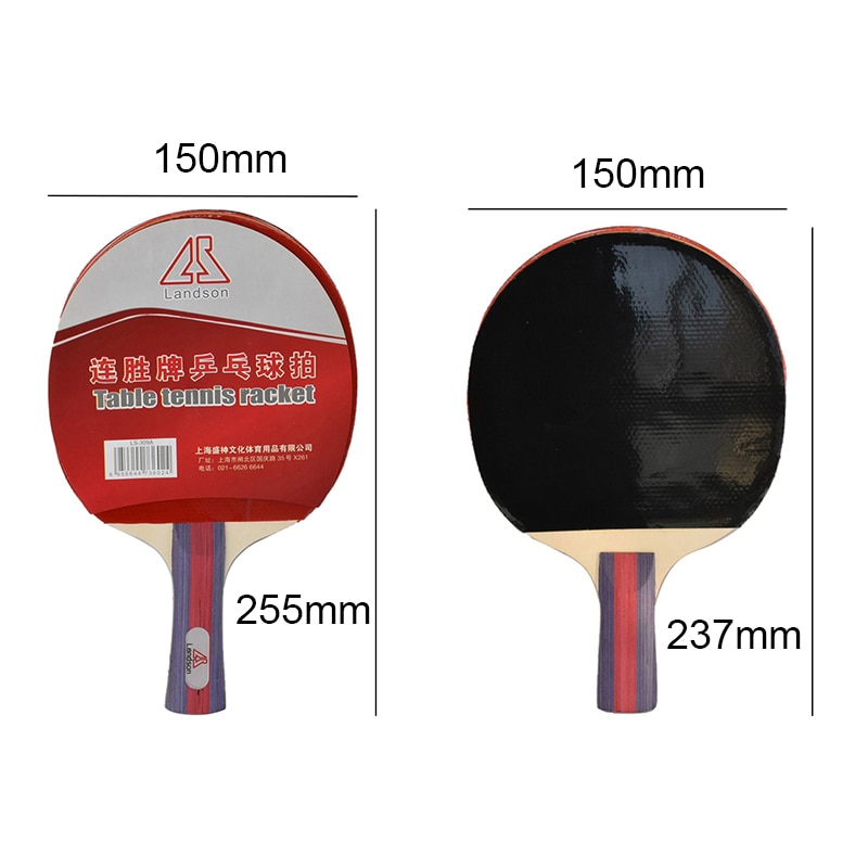 Tt Racket Pimple Table Tennis Racket Pimples-in Rubber Table Tennis... – Grandado