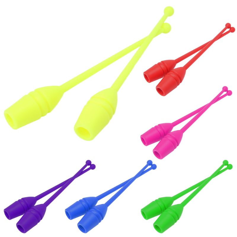 Multicolor Rhythmic Gymnastics Bar Rhythm Fitness Equipment Training Competition Plastic Bar for Children Adults