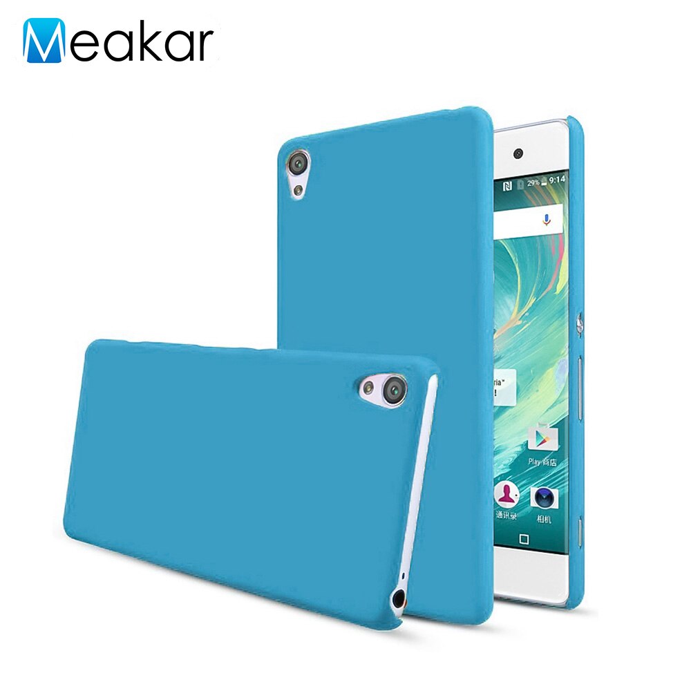 Funda de plástico para Sony Xperia Xa, carcasa trasera para teléfono Sony Xperia Xa Dual F3111 F3112 F3113 F3115 F3116: sky blue