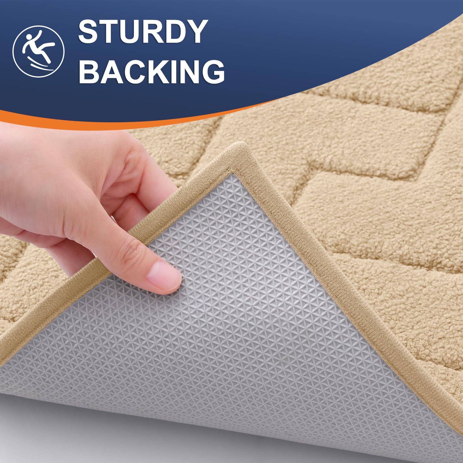 Olanly-Tapete de Porta Impermeável Antiderrapante Interior e Exterior, Welcome Mat para Entrada, Entrada em Casa, Quatro Estações, Livre de Odor
