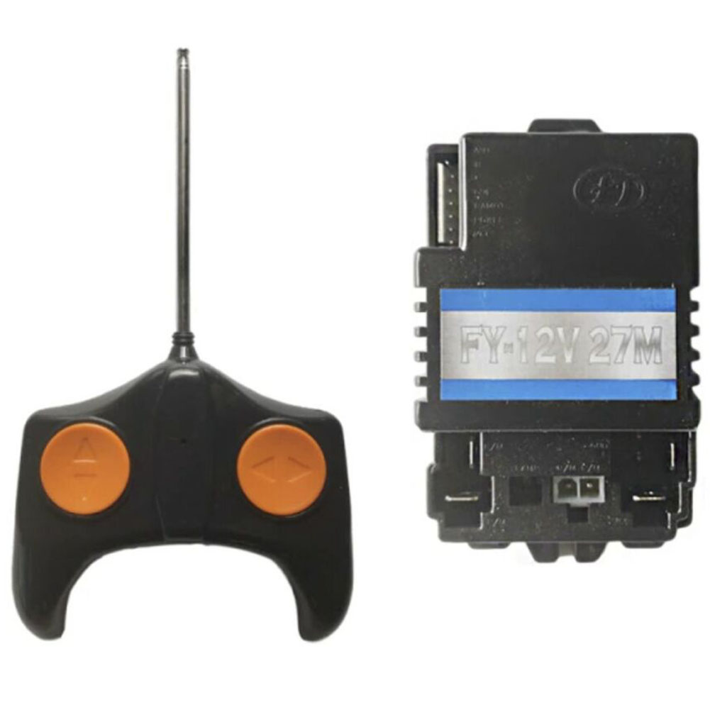 Récepteur FY-12V FY-6V 27M pour voiture électrique 27.145Mhz télécommande 11V-13.7V récepteur émetteur de voiture électrique: Ivoire