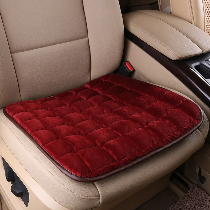 Cuscino per seggiolino auto Cuscino per sedile conducente con amplificatore in memory foam comfort; Coprisedile per auto da casa per sedia da ufficio per veicoli in gomma antiscivolo: Rosso