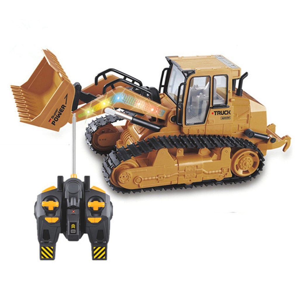 2.4G Afstandsbediening Rc Graafmachine Speelgoed Simulatie Rc Techniek Auto Tractor Crawler Graver Brinquedos Speelgoed Voor Kinderen