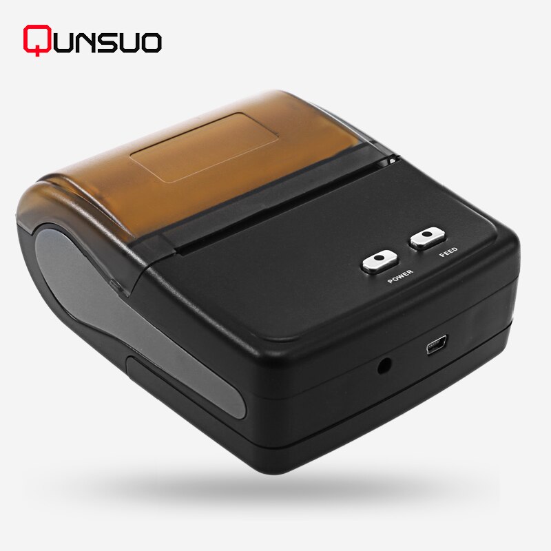 58mm Bluetooth Thermal Label Printer Sticker Wireless Barcode Printer Portable QR Code Printing Machine