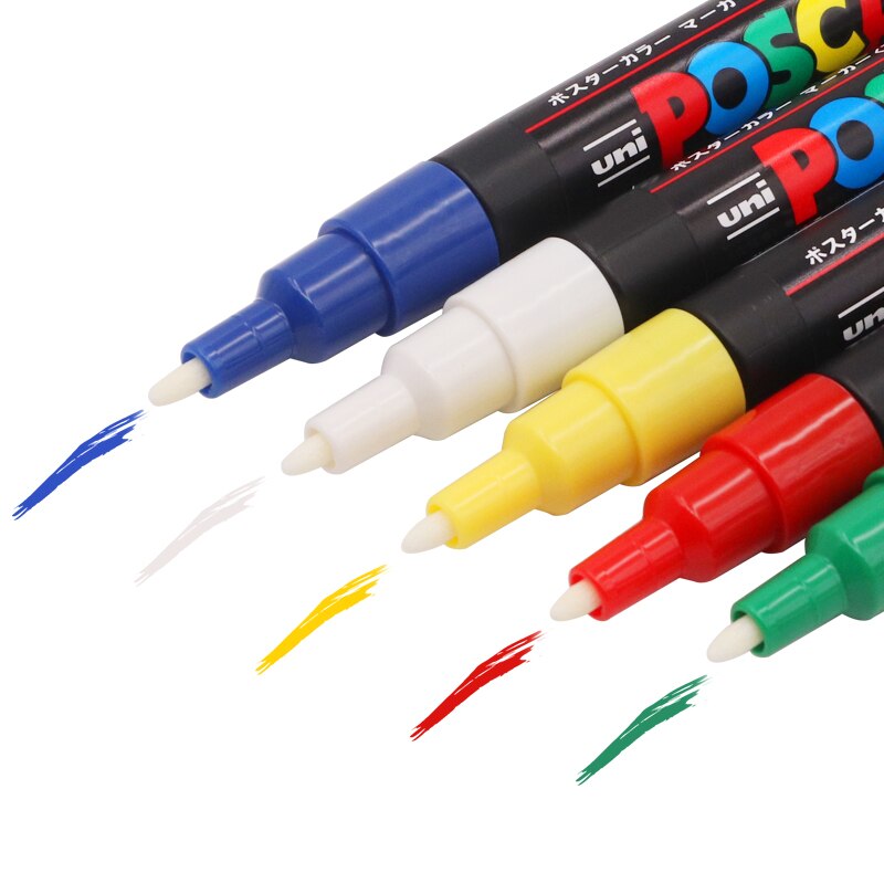 Stylo marqueur multiple pour Apiculture, 5 couleurs, marquage reine des abeilles, outils d&#39;identification des abeilles, stylo Posca Non décoloré, outil d&#39;apiculture pour apiculteur